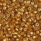 Miyuki Delica Bead 8/0, DBL1833, Duracoat Galvanized Yellow Gold
